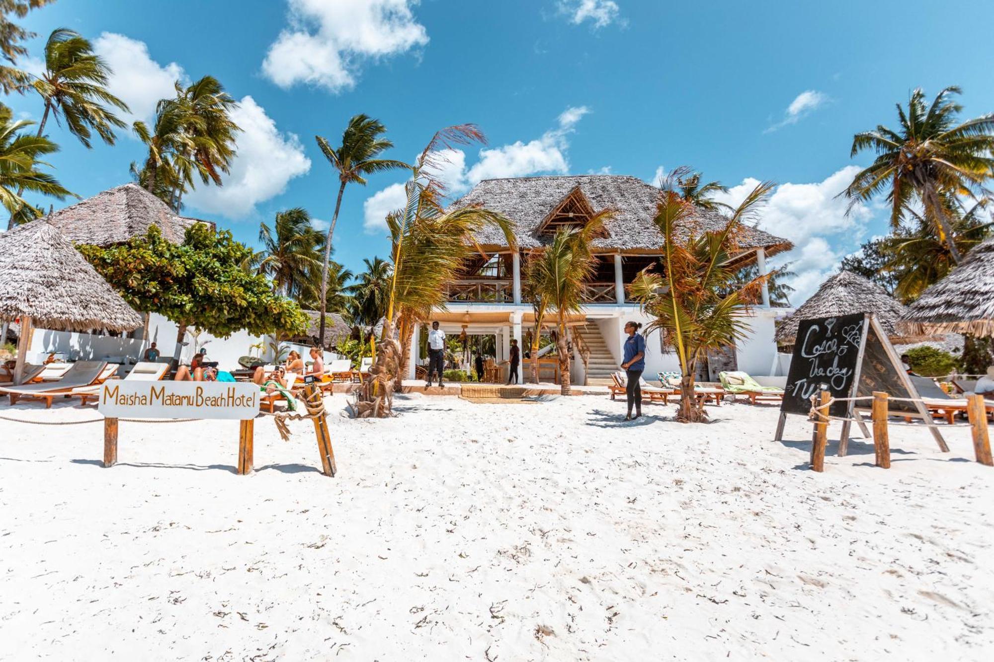 Maisha Matamu Beach Hotel Paje Buitenkant foto