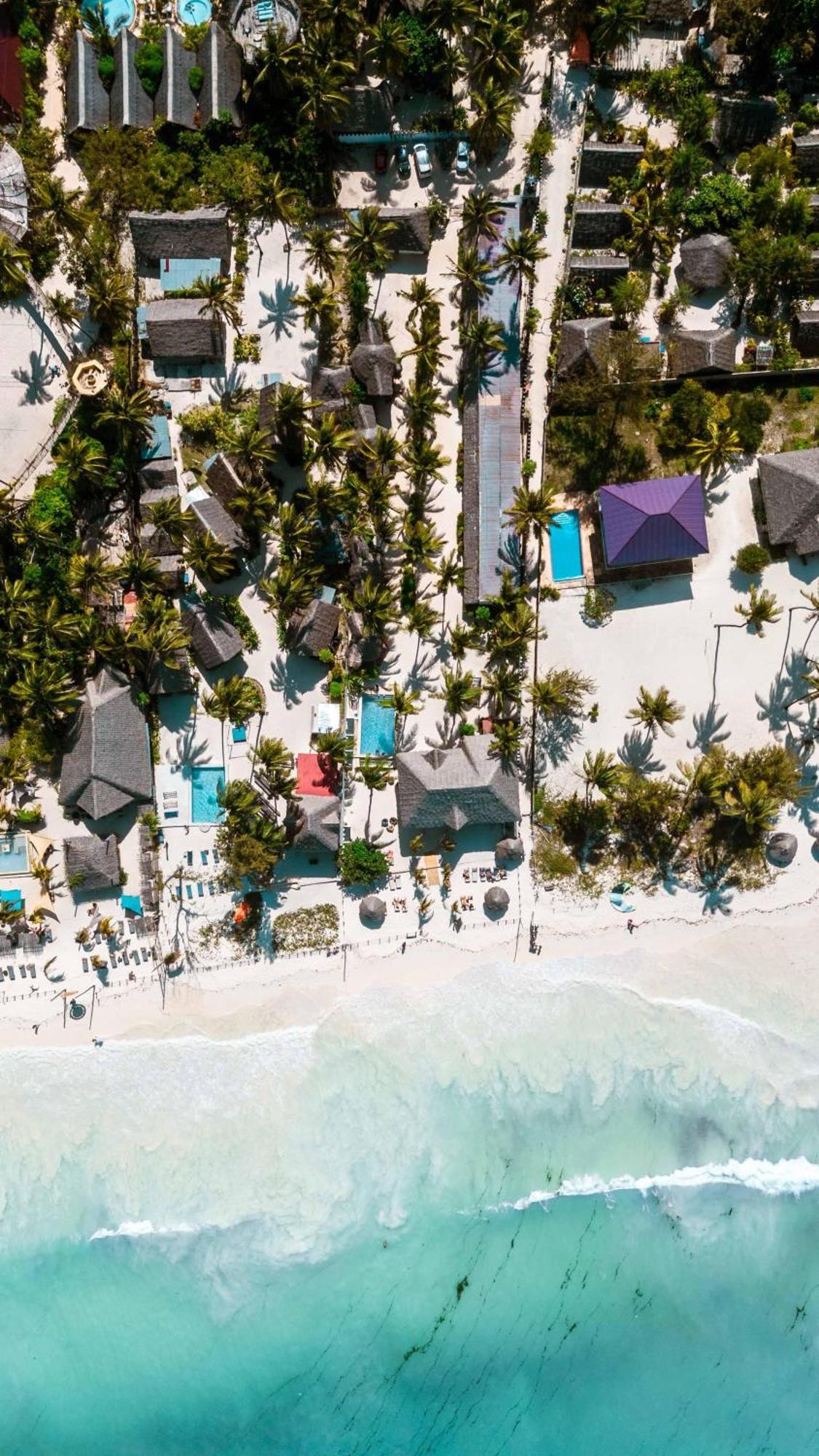Maisha Matamu Beach Hotel Paje Buitenkant foto
