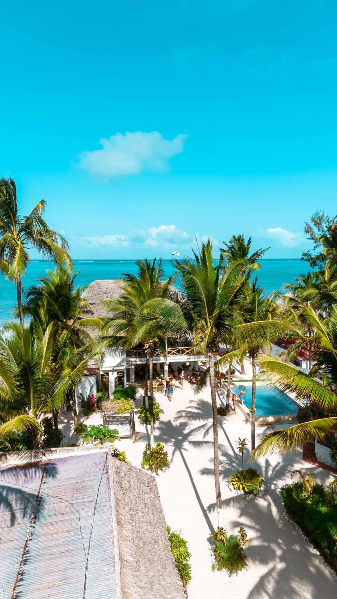 Maisha Matamu Beach Hotel Paje Buitenkant foto