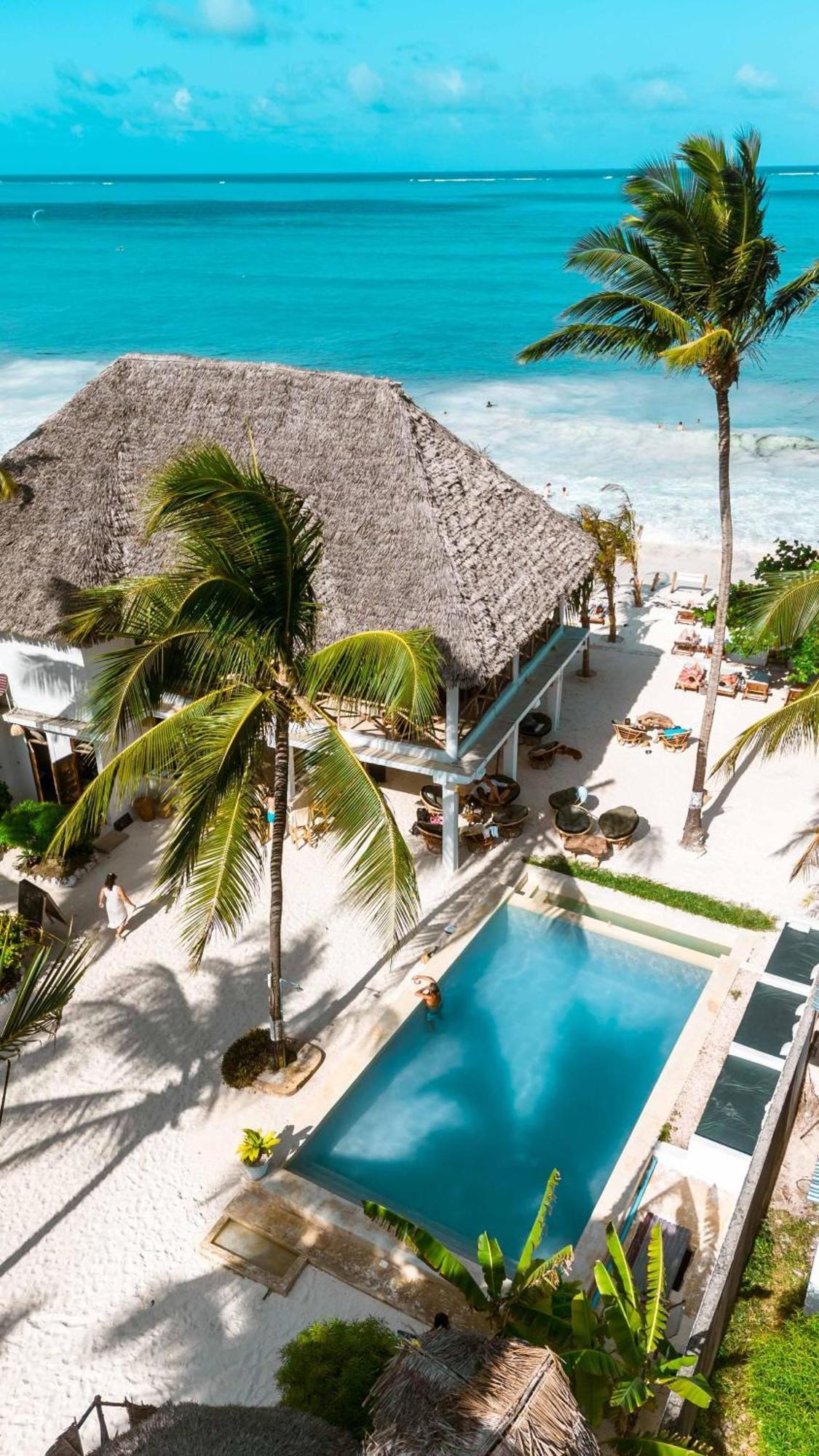 Maisha Matamu Beach Hotel Paje Buitenkant foto