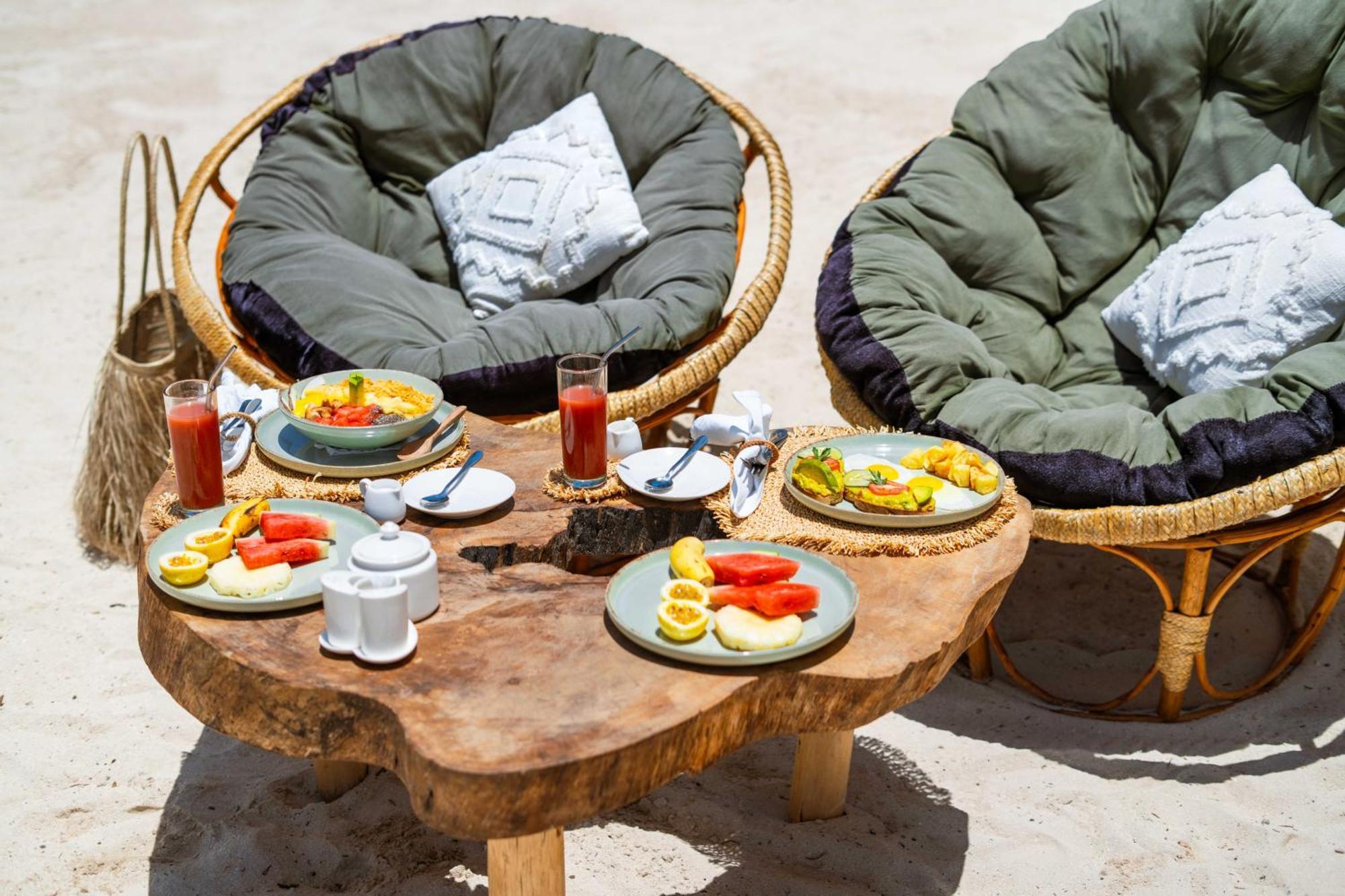 Maisha Matamu Beach Hotel Paje Buitenkant foto
